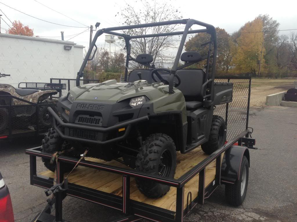 2014 Polaris Ranger 800 XP w/2014 6 X 10 Trailer Duck Hunting Forum